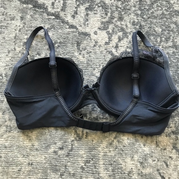 CHANTELLE orangerie grey lace plunge bra 34D - Picture 5 of 5